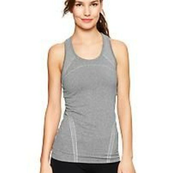 Gap Fit Motion Athletic Gray Tank Top - Picture 2 of 3